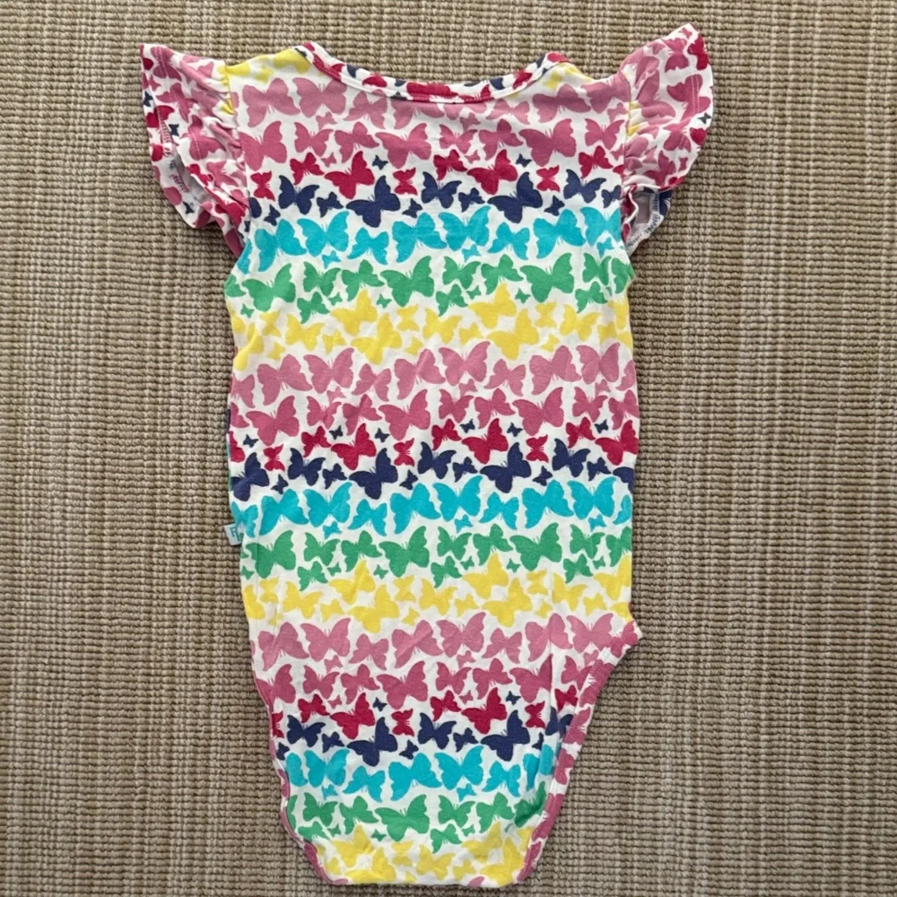 Posh Peanut Rainbow Butterfly Bodysuit